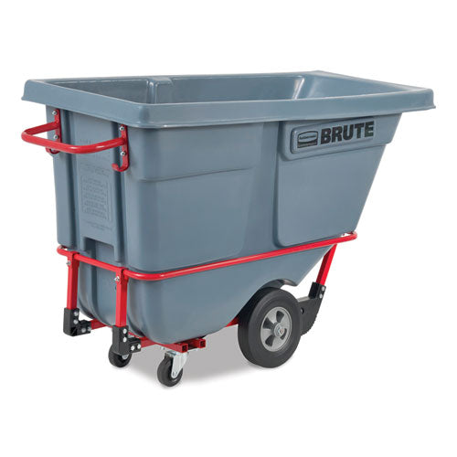 0.5 Cu Yd Brute Duratilt Frame Tilt Truck, Standard Duty, 850 Lb Capacity, Gray Discount