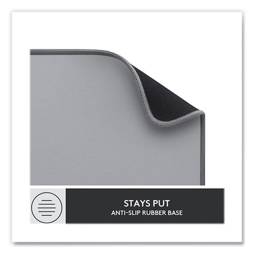 Studio Series Polyester Desk Mat, 27.5 X 11.8, Mid Gray Online now