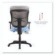 Alera Elusion Series Mesh Mid-back Swivel tilt Chair, Supports Up To 275 Lb, 17.9  To 21.8  Seat Height, Light Blue Seat Cheap