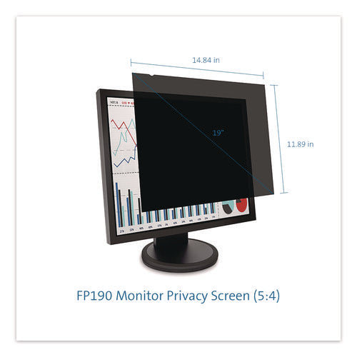 Anti-glare Reversible Privacy Screen For 19  Widescreen Flat Panel Monitor, 5:4 Aspect Ratio Online