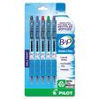 B2p Bottle-2-pen Recycled Ballpoint Pen, Retractable, Medium 1 Mm, Assorted Ink Colors, Translucent Blue Barrel, 5 pack Online Sale