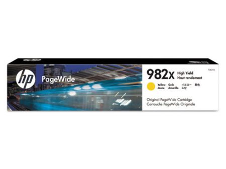 Hp 982x, (t0b29a) High-yield Yellow Original Pagewide Cartridge Hot on Sale