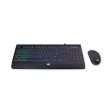 Backlit Gaming Keyboard And Mouse Combo, Usb, Black Supply