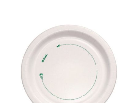 Compostable Paper Dinnerware, Proplanet Seal, Plate, 9  Dia, White, 250 carton Cheap