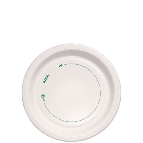 Compostable Paper Dinnerware, Proplanet Seal, Plate, 9  Dia, White, 250 carton Cheap