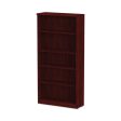 Alera Valencia Series Bookcase, Five-shelf, 31.75w X 14d X 64.75h, Mahogany Online