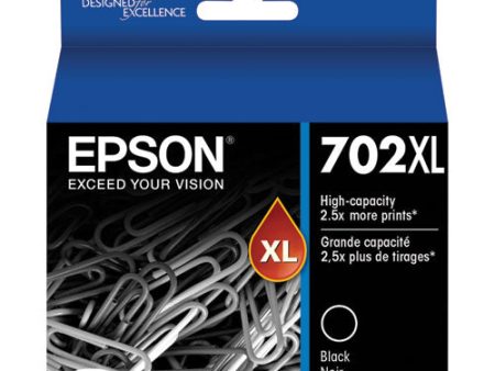 T702xl120-s (702xl) Durabrite Ultra High-yield Ink, 1,100 Page-yield, Black For Discount