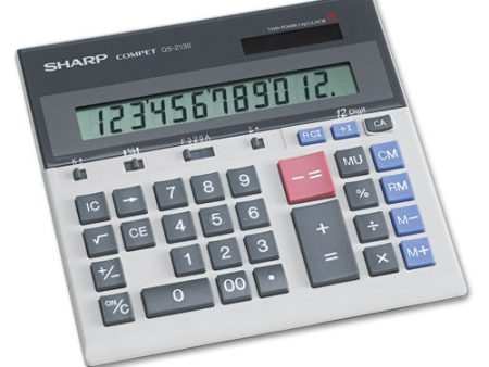 Qs-2130 Compact Desktop Calculator, 12-digit Lcd Cheap