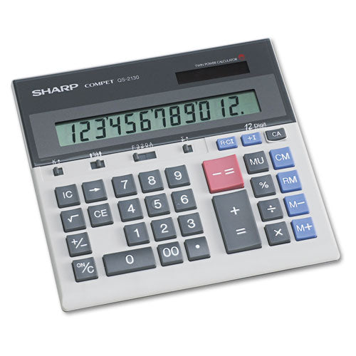 Qs-2130 Compact Desktop Calculator, 12-digit Lcd Cheap