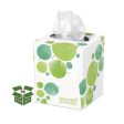 100% Recycled Facial Tissue, 2-ply, 85 Sheets box, 36 Boxes carton For Discount