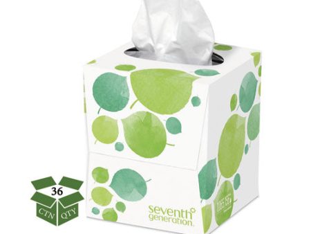 100% Recycled Facial Tissue, 2-ply, 85 Sheets box, 36 Boxes carton For Discount