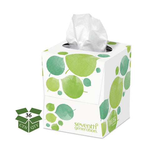 100% Recycled Facial Tissue, 2-ply, 85 Sheets box, 36 Boxes carton For Discount