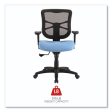 Alera Elusion Series Mesh Mid-back Swivel tilt Chair, Supports Up To 275 Lb, 17.9  To 21.8  Seat Height, Light Blue Seat Cheap