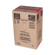 Cafe G Foam Hot cold Cups, 20 Oz, Brown red white, 500 carton on Sale