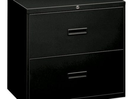 400 Series Lateral File, 2 Legal letter-size File Drawers, Black, 30  X 18  X 28  For Discount