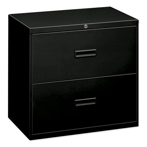 400 Series Lateral File, 2 Legal letter-size File Drawers, Black, 30  X 18  X 28  For Discount