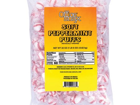 Candy Assortments, Soft Peppermint Puffs, 22 Oz Bag Supply