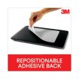 Precise Mouse Pad With Nonskid Repositionable Adhesive Back, 8.5 X 7, Bitmap Design Fashion