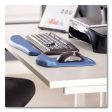 Plushtouch Mouse Pad With Wrist Rest, 7.25 X 9.38, Blue Online now