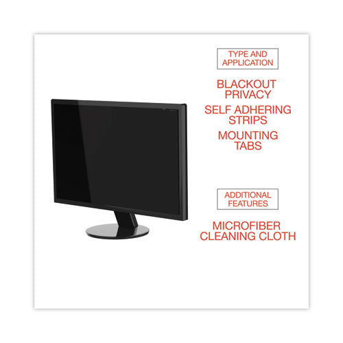 Blackout Privacy Filter For 30  Widescreen Flat Panel Monitor, 16:10 Aspect Ratio Cheap