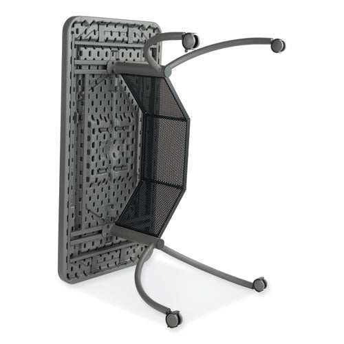 Teacher s Workpod Desk, 48  X 24  X 30 , Charcoal Slate Sale