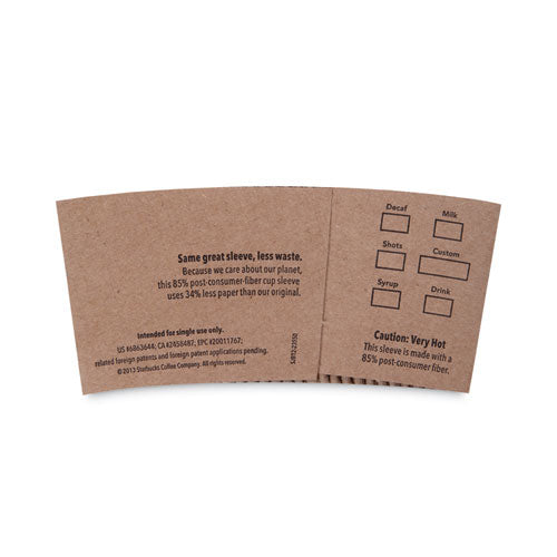 Cup Sleeves, Fits 12, 16, 20 Oz Hot Cups, Kraft, 1,380 carton Discount