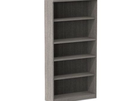 Alera Valencia Series Bookcase, Five-shelf, 31.75w X 14d X 64.75h, Gray Online Sale