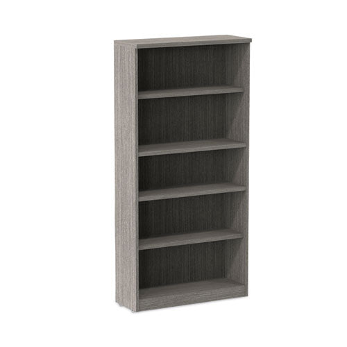 Alera Valencia Series Bookcase, Five-shelf, 31.75w X 14d X 64.75h, Gray Online Sale