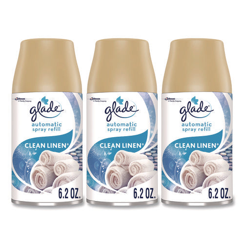 Automatic Air Freshener Refill, Clean Linen, 6.2 Oz Can, 3 pack Sale