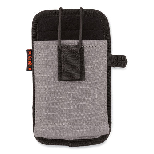 Squids 5544 Phone Style Scanner Holster With Belt Clip And Loops, 1 Compartment, 3.75 X 1.25 X 6.5, Gray For Cheap