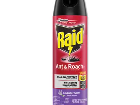 Ant And Roach Killer, 17.5 Oz Aerosol Spray, Lavender, 12 carton Fashion