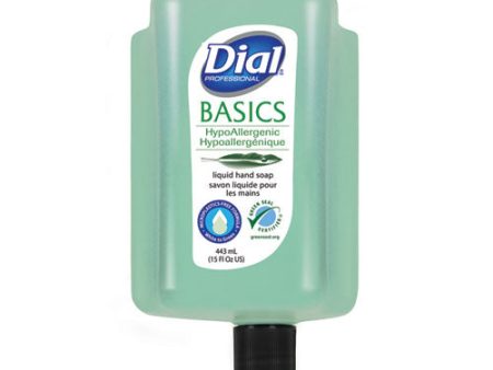 Basics Mp Free Liquid Hand Soap Refill For Versa Dispenser, Unscented, 15 Oz, 6 carton Hot on Sale