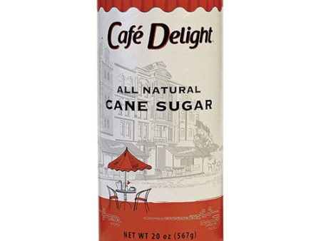 All Natural Cane Sugar, 20 Oz Canister For Sale