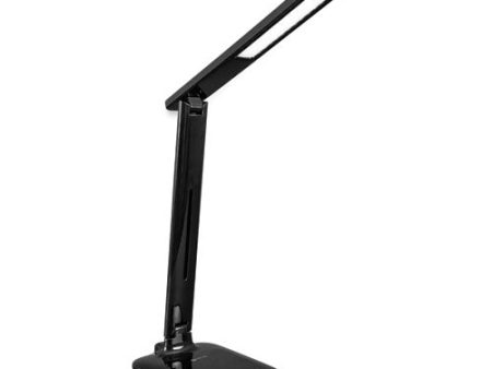 Wellness Series Slimline Led Desk Lamp, 5  To 20.25  High, Black on Sale