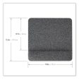 Premium Plush Mouse Pad, 11.8 X 11.6, Gray For Sale