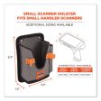 Squids 5543 Handheld Barcode Scanner Mount Holder With Fastener Straps, 2 Compartments, 3.5 X 1.5 X 6.3, Gray For Discount