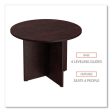 Alera Valencia Round Conference Table With Legs, 42  Diameter X 29.5h, Mahogany Online