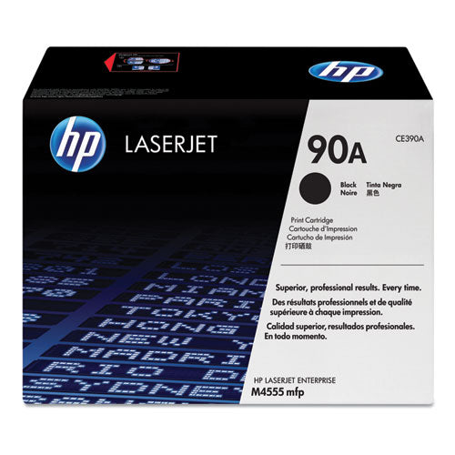 Hp 90a, (ce390a) Black Original Laserjet Toner Cartridge Supply