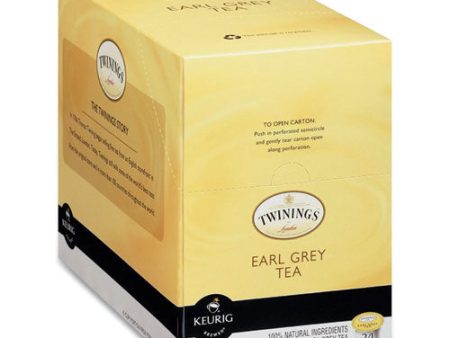 Tea K-cups, Earl Grey, 0.11 Oz K-cups, 24 box Online now