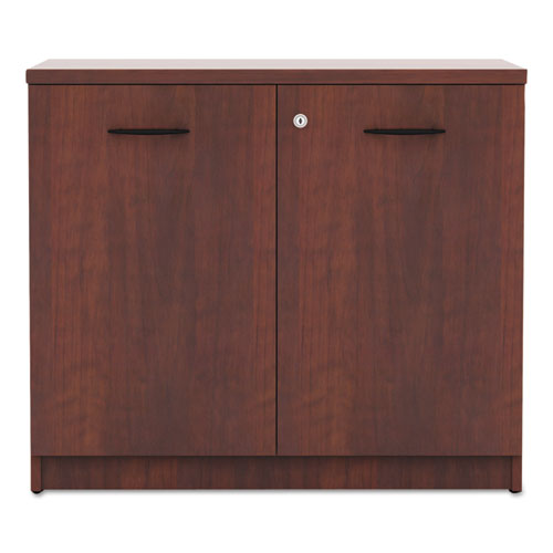 Alera Valencia Series Storage Cabinet, 34.13w X 22.78d X 29h, Medium Cherry Sale