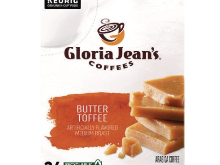 Butter Toffee Coffee K-cups, 24 box For Sale