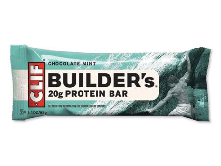 Builders Protein Bar, Chocolate Mint, 2.4 Oz Bar, 12 Bars box Sale