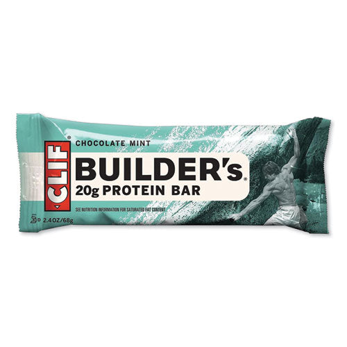 Builders Protein Bar, Chocolate Mint, 2.4 Oz Bar, 12 Bars box Sale