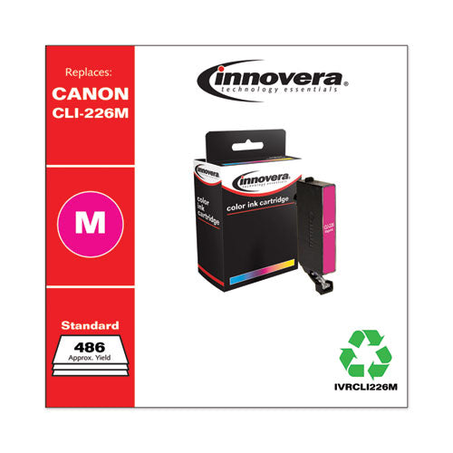 Remanufactured Magenta Ink, Replacement For Cli-226 (4548b001), 486 Page-yield Online Hot Sale