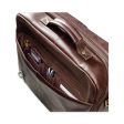 Leather Flapover Case, Fits Devices Up To 15.6 , Leather, 16 X 6 X 13, Brown Hot on Sale