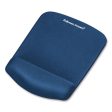 Plushtouch Mouse Pad With Wrist Rest, 7.25 X 9.38, Blue Online now