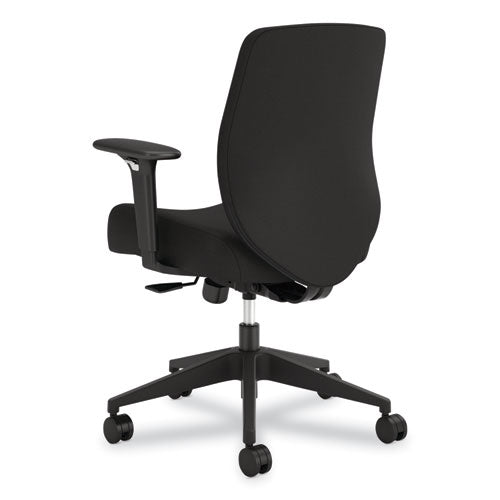 Altern Upholstered Low-back Task Chair, 16.5 To 19.56 Seat Height, Black Seat, Black Back, Black Base on Sale