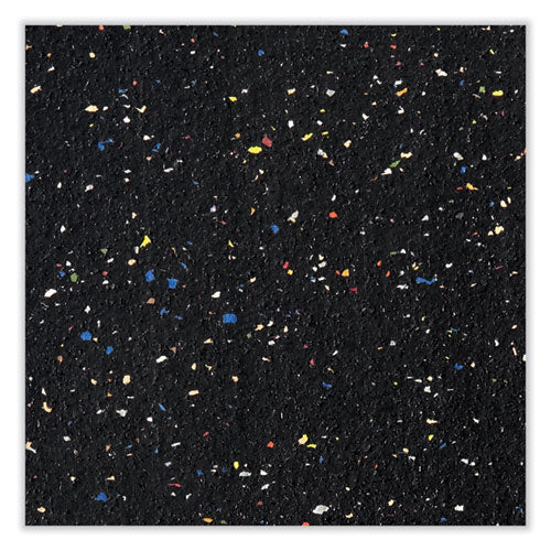 Aluminum-frame Recycled Rubber Bulletin Boards, 60.5  X 36.5 , Confetti Surface, Satin Aluminum Frame For Sale