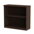 Alera Valencia Series Bookcase, Two-shelf, 31.75w X 14d X 29.5h, Espresso For Discount