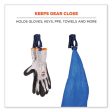 Squids 3405md Metal Detectable Belt Clip Glove Clip Holder, 1 X 1 X 6, Acetal Copolymer, Deep Blue For Sale